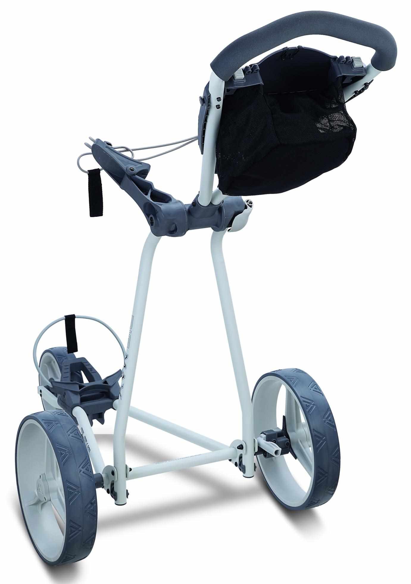 Big Max TI TWO Dreirad Golftrolley, grau