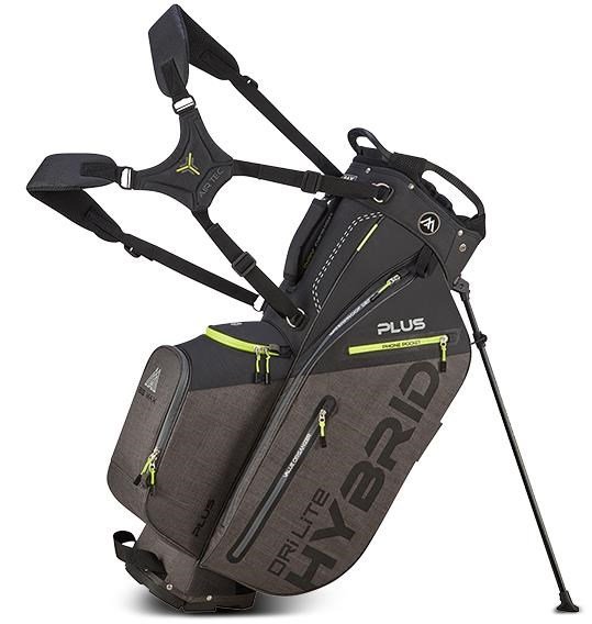 Big Max Dri Lite Hybrid Plus Standbag, schwarz/grau/limette