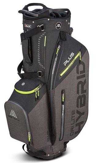 Big Max Dri Lite Hybrid Plus Standbag, schwarz/grau/limette