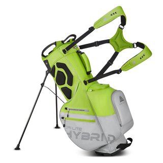 Big Max Dri Lite Hybrid Plus Standbag, silber/limette