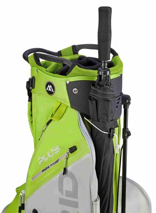 Big Max Dri Lite Hybrid Plus Standbag, silber/limette