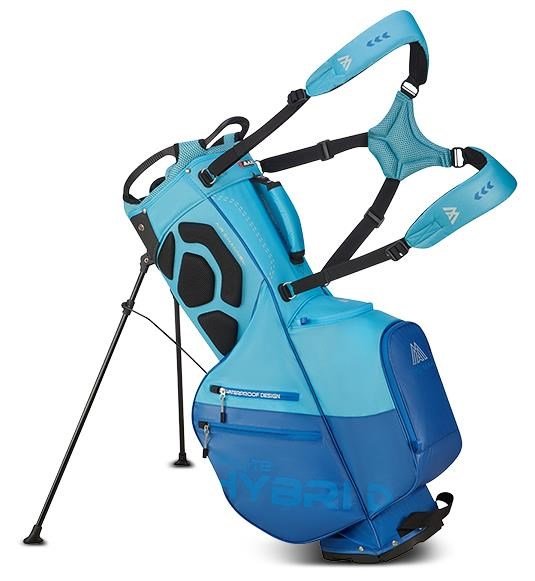 Big Max Dri Lite Hybrid Plus Standbag, royal/sky blue