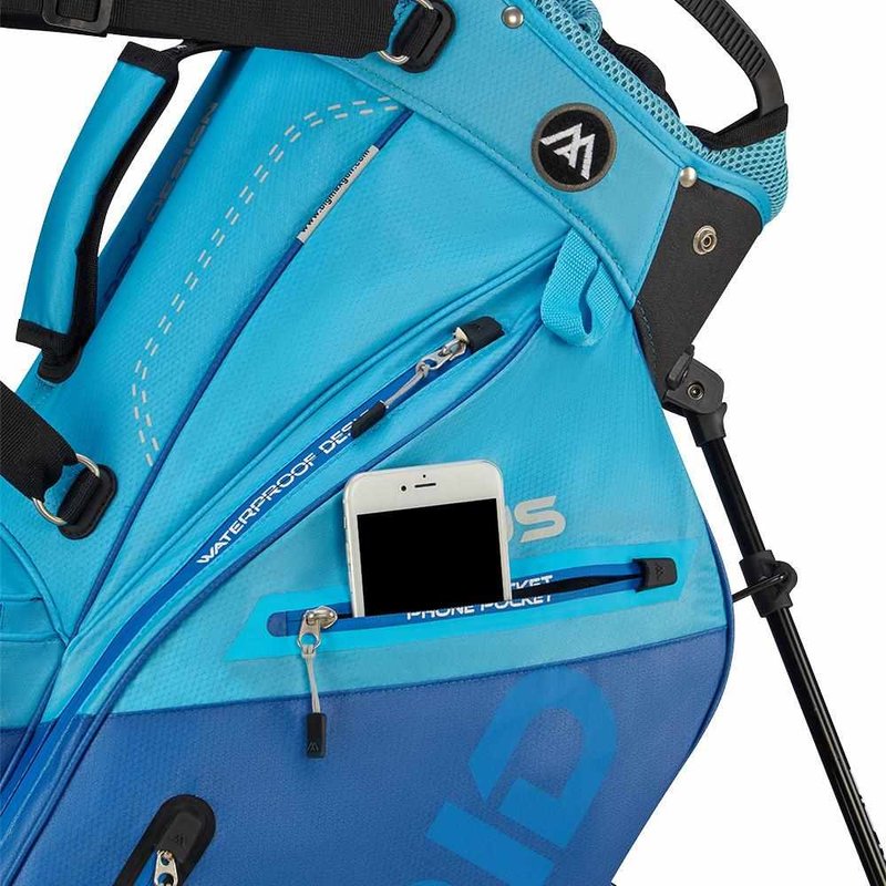 Big Max Dri Lite Hybrid Plus Standbag, royal/sky blue