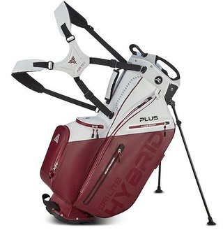 Big Max Dri Lite Hybrid Plus Standbag, white/merlot