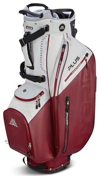 Big Max Dri Lite Hybrid Plus Standbag, white/merlot