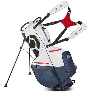 Big Max Dri Lite Hybrid Plus Standbag, weiss/dunkelblau/rot