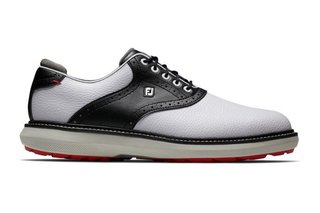 FootJoy Traditions Herren Golfschuhe, weiss/schwarz