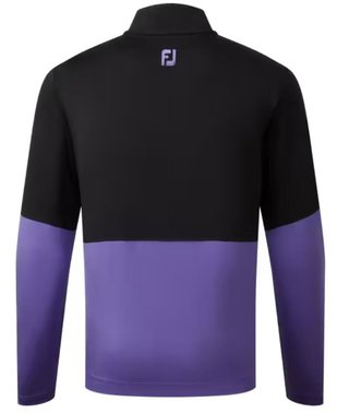 FootJoy Colour Block Herren Sweatshirt, schwarz/lila