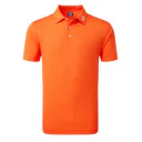 FootJoy Stretch Pique Solid Herren Poloshirt, Orange