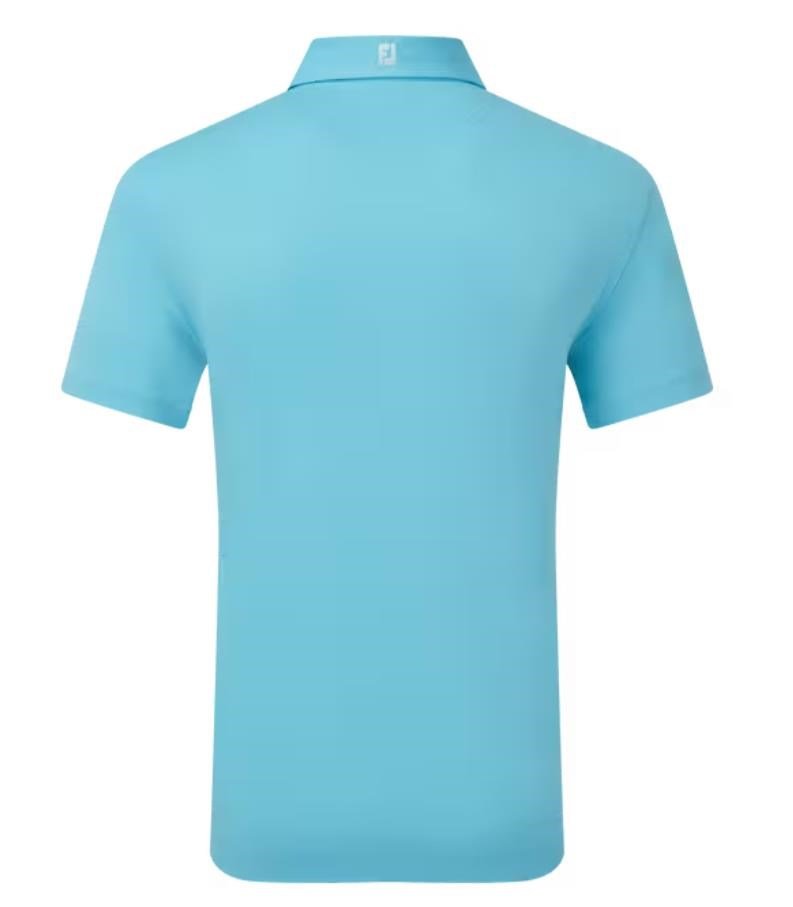 FootJoy Stretch Pique Solid Herren Poloshirt, blau