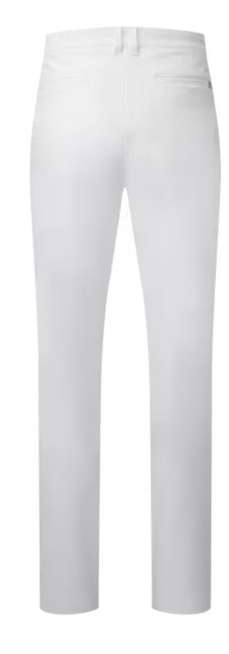 FootJoy Performance Tapered Slim Fit Herren Golfhose, weiss