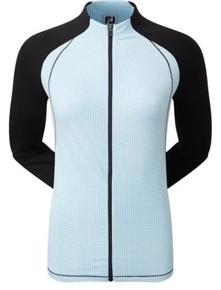 FootJoy Houndstooth Printed Damen Sweatshirt, blau