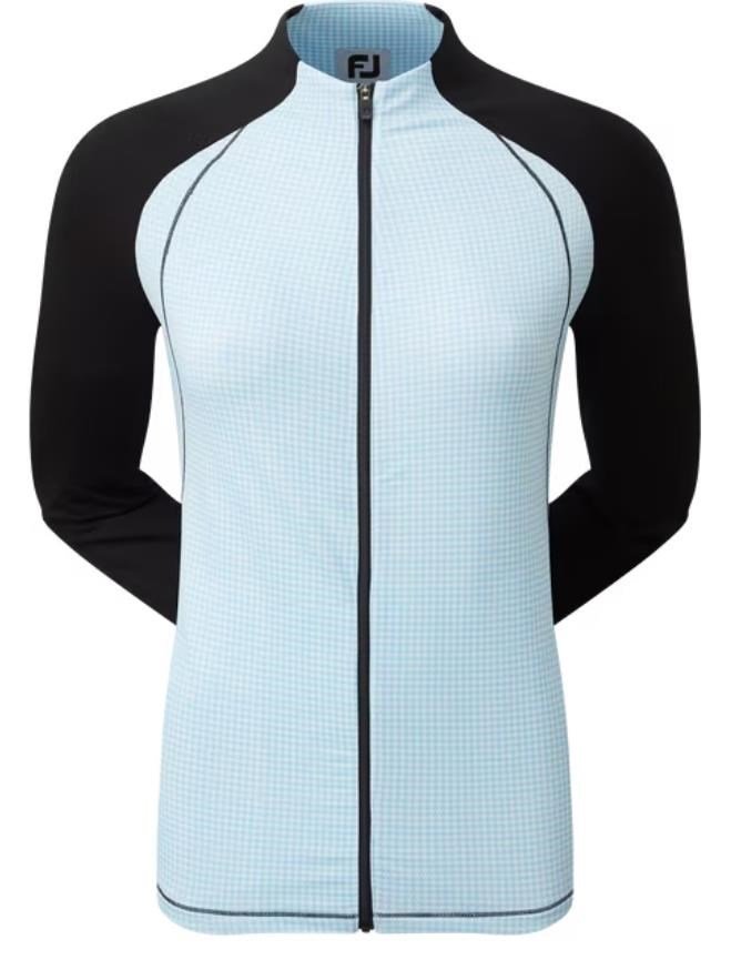 FootJoy Houndstooth Printed Damen Sweatshirt, blau