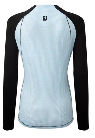 FootJoy Houndstooth Printed Damen Sweatshirt, blau