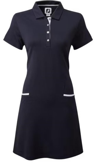 FootJoy Golf Damen Golfkleid, dunkelblau/weiss