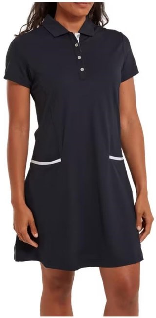 FootJoy Golf Damen Golfkleid, dunkelblau/weiss
