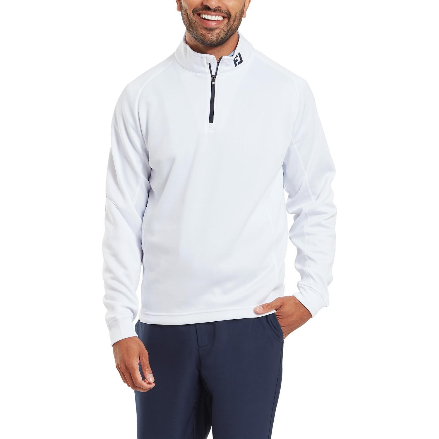 FootJoy Chill-Out Herren Sweatshirt, weiss