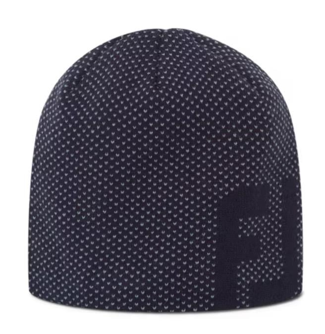 FootJoy Dot Jacquard Beanie Herren Wintermütze, dunkelblau
