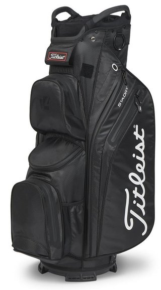 Titleist 14 StaDry Cartbag, schwarz