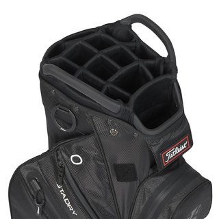 Titleist 14 StaDry Cartbag, schwarz