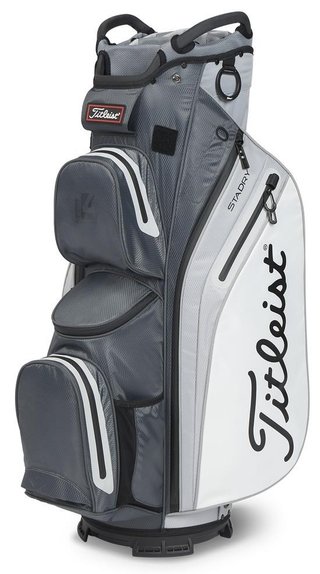 Titleist 14 StaDry Cartbag, grau
