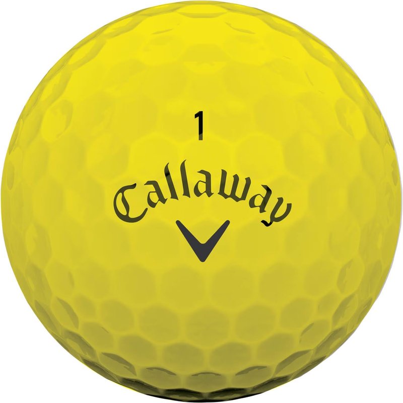 Callaway Warbird 2.0 Golfbälle, gelb