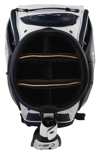 Callaway Paradym Staffbag, dunkelblau/weiss/gold