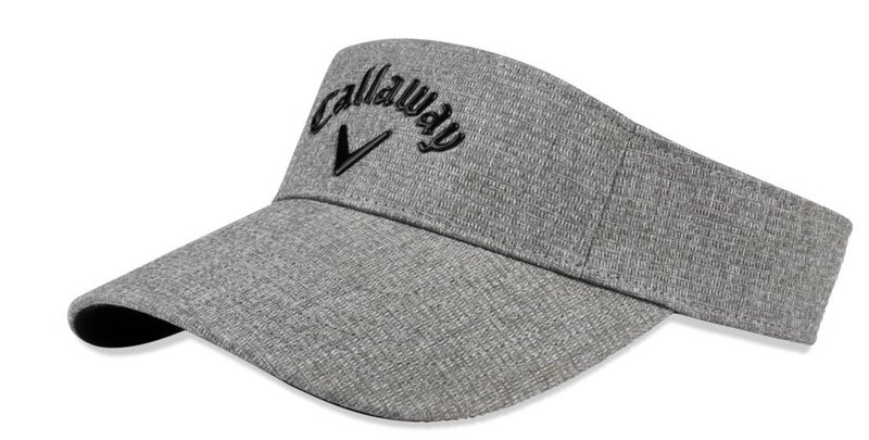 Callaway Liquid Metal Golf Visor, grau/schwarz