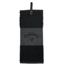 Callaway Tri-Fold Golf Handtuch, schwarz