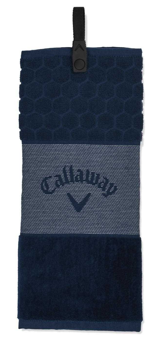 Callaway Tri-Fold Golf Handtuch, dunkelblau