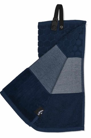 Callaway Tri-Fold Golf Handtuch, dunkelblau