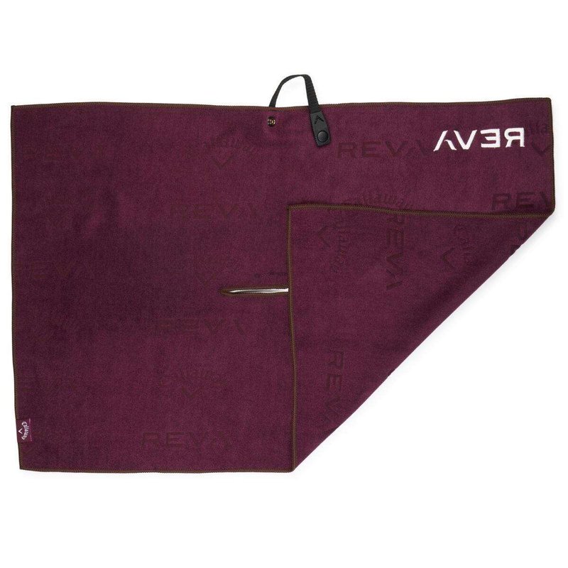 Callaway Reva Microfiber Golfhandtuch, eggplant