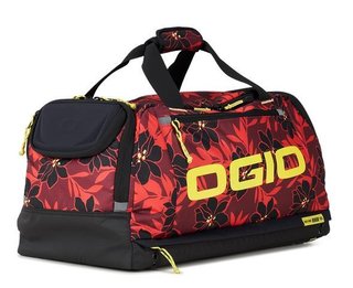 Ogio Fitness 35L Duffel Sporttasche, red flower party