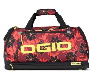 Ogio Fitness 35L Duffel Sporttasche, red flower party
