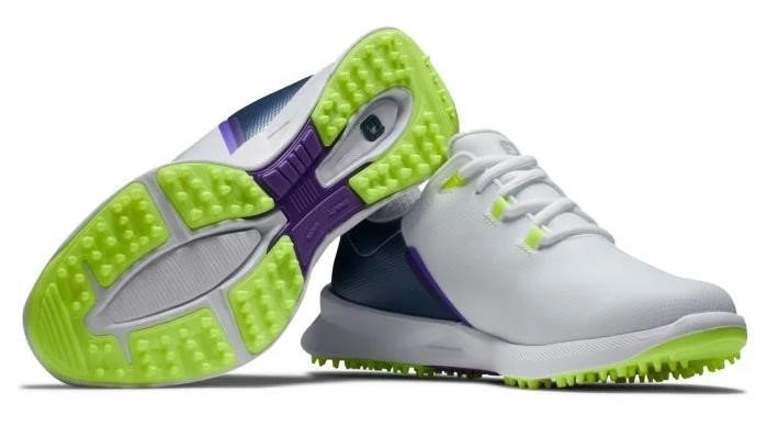 FootJoy Fuel Sport Damen Golfschuhe, weiss/dunkelblau