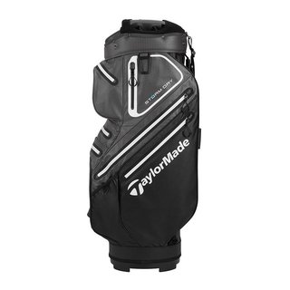 TaylorMade Storm-Dry Waterproof Cartbag, schwarz/grau