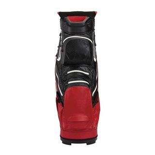 TaylorMade Storm-Dry Waterproof cart bag, rot/schwarz