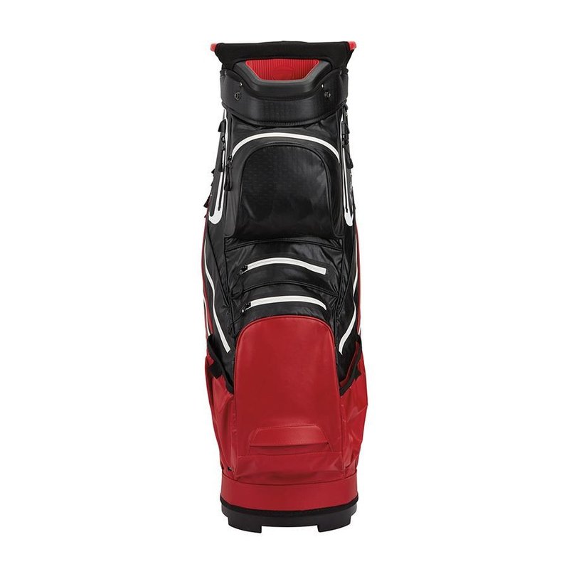 TaylorMade Storm-Dry Waterproof cart bag, rot/schwarz