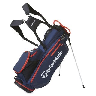 TaylorMade Pro Standbag, dunkelblau/rot