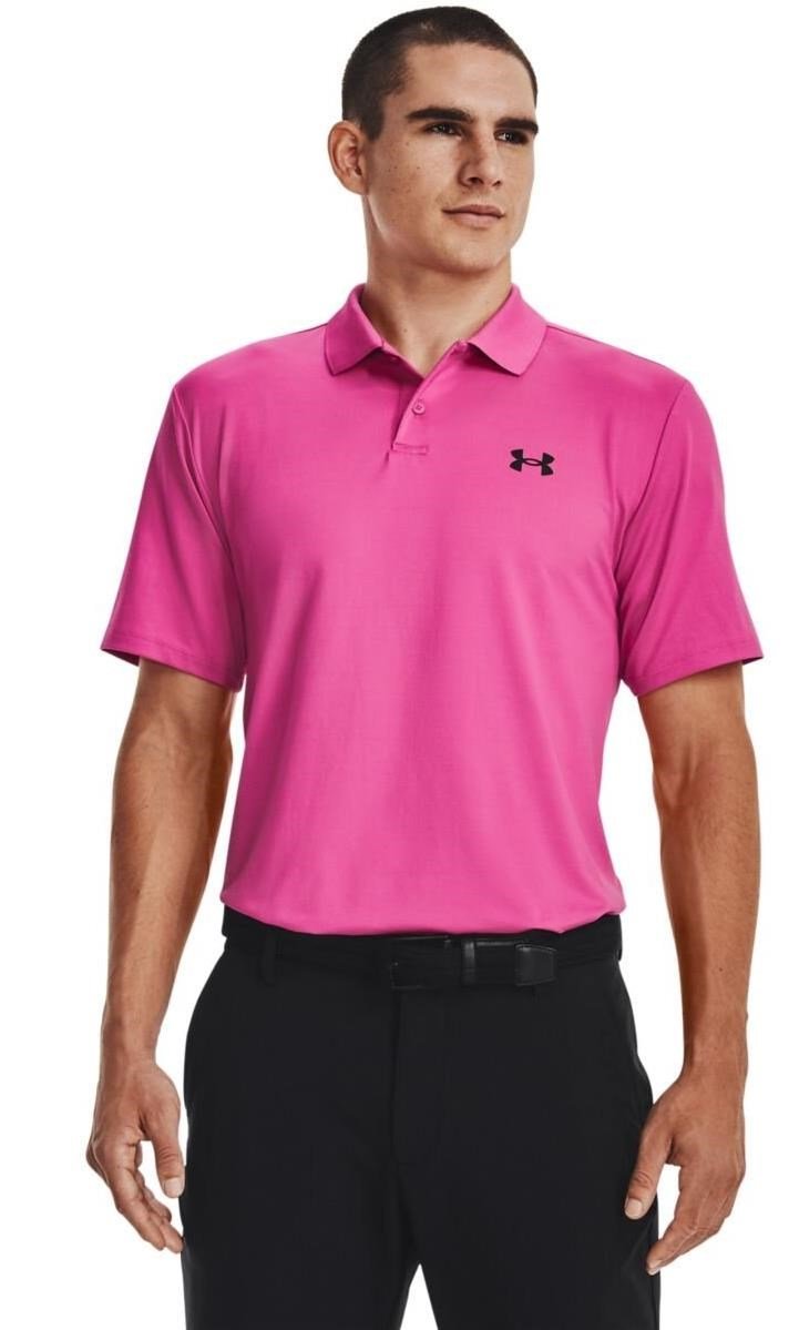 Under Armour Performance 3.0 Herren Poloshirt, rosa
