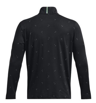 Under Armour Playoff Printed 1/4 Zip Herren Sweatshirt, schwarz