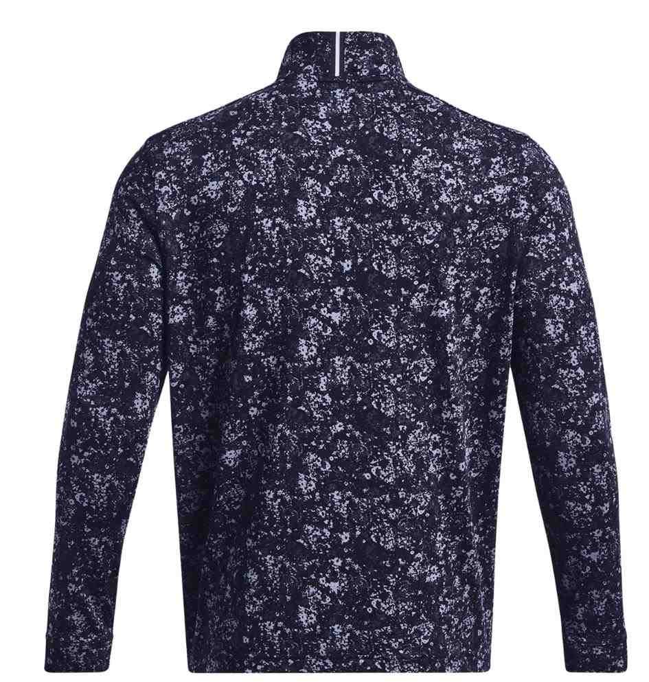 Under Armour Playoff Printed 1/4 Zip Herren Sweatshirt, dunkelblau