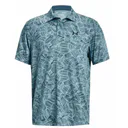 Under Armour Playoff 3.0 Printed Herren Poloshirt, blau