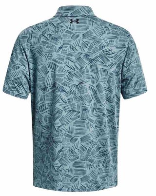 Under Armour Playoff 3.0 Printed Herren Poloshirt, blau