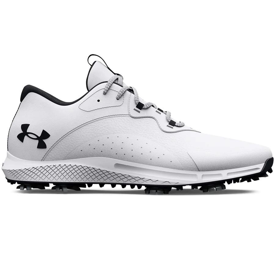 Under Armour Charged Draw 2 Wide Herren Golfschuhe, weiss