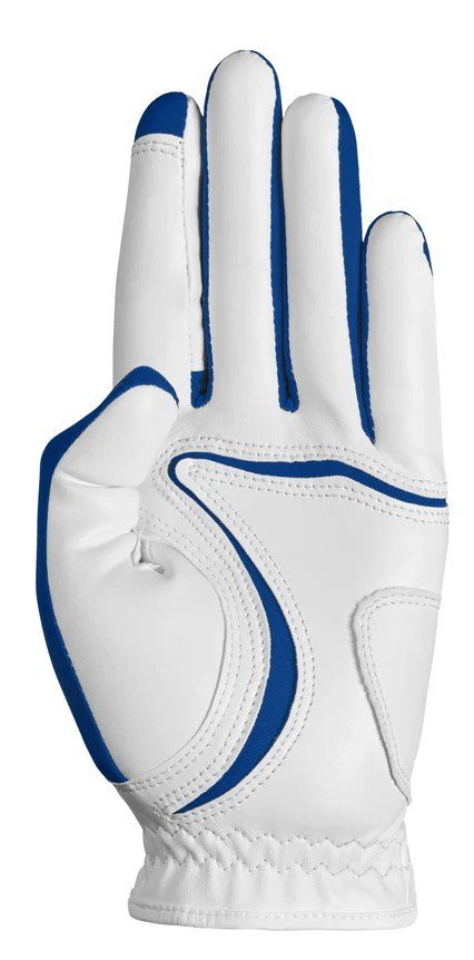 Zoom Hybrid Herren Handschuh, weiss/blau
