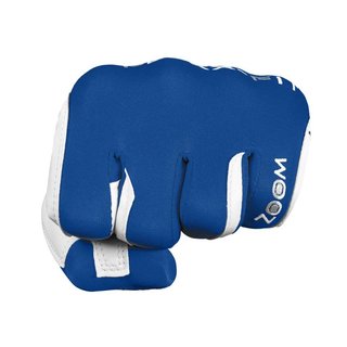 Zoom Hybrid Herren Handschuh, weiss/blau