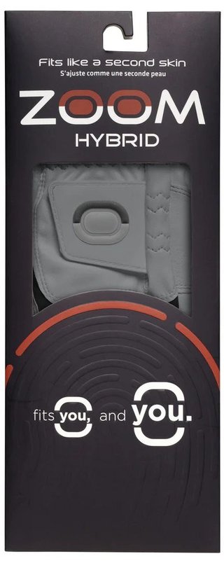 Zoom Hybrid Herren Handschuh, grau