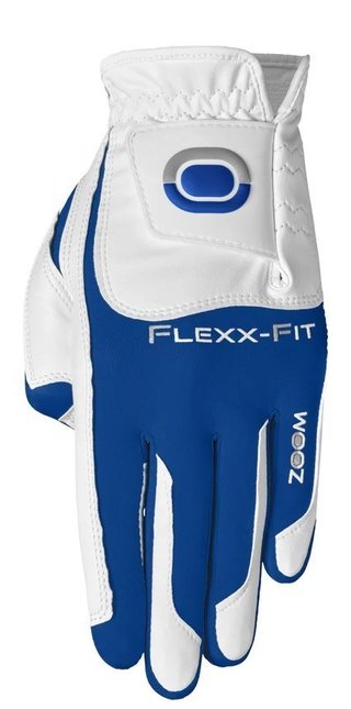 Zoom Hybrid Damen Handschuh, weiss/blau