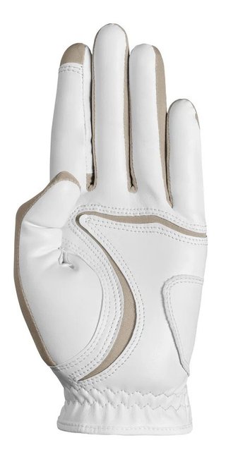 Zoom Hybrid Damen Handschuh, weiss/beige